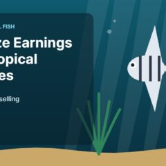 Illustration of an aquarium for the FinTastik Tropical Fish article Maximize Your Earnings from Freshwater Tropical Fish Sales